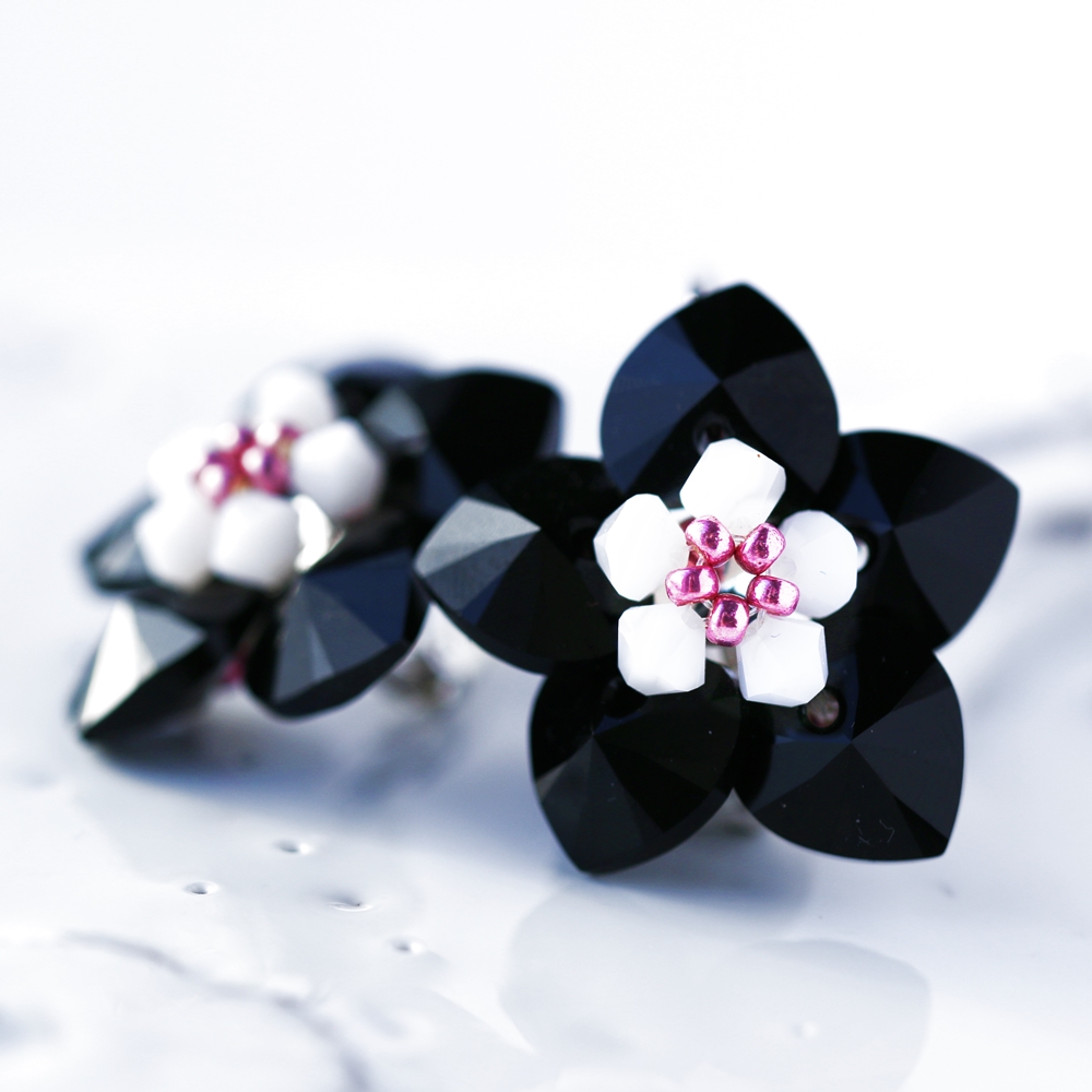 Heart Earrings Swarovski Elements